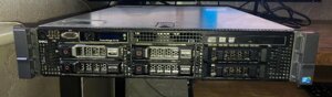 Сервер Dell PowerEdge R710 /3.3GHZ/32gb DDR3 на 2.5 ssd sas