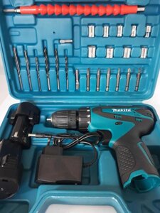 Шурупокрут Makita DF330DWE 12V акумуляторів 2 шт. набір біт і свердел