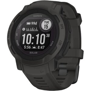 Смарт-годинник Garmin Instinct 2 Solar Graphite (010-02627-10)