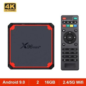 Смарт-приставка X96 Mini Plus HDR 2 16gb 4K ТБ mi smart tv stick box s