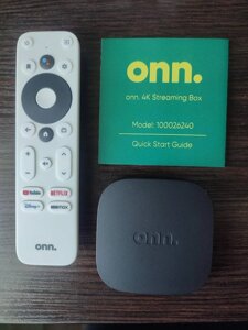 Смарт тв приставка Onn. 4k краще Xiaomi mi tv stick Netflix