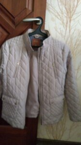 Стьобану демісезонну куртку Zara для дівчинки, зріст 164, б/у