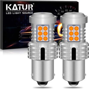 Світлодіодна лампа Katur 12-24 В, 24 Вт, PY21W BAU15s