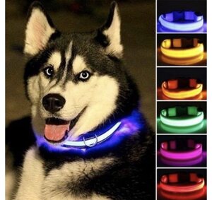 Нашийник, що світиться На акумуляторі USB GLOW RING