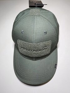 Тактическая бейсболка кепка Pentagon олива, camp green, velcro, велкро