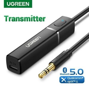 Ugreen Bluetooth 5 передавач Hi-Fi AUX aptX LL transmitter Гарантія!