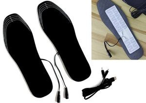 Універсальні теплі устілки для взуття з підігрівом від юСБ 41-46