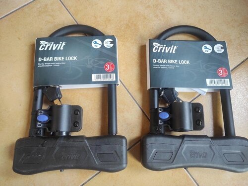 Crivit bike cheap lock