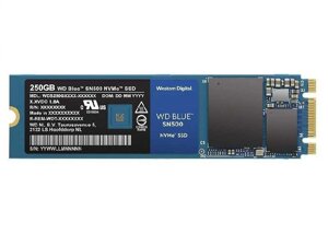 WD Blue SN500 Високопродуктивний внутрішній NVMe SSD NVMe 250 ГБ