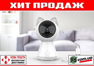 WIFI відеоняня Kitty 1080p з датчиком руху [поворотна ip камера]