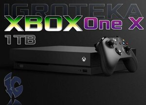 Xbox one X, HDD 1 TB б/у (XB1) (іксбокс ван ікс) (xone)