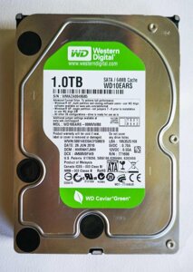 Жорсткий диск HDD 3,5 Western Digital WD10EARS 1TB WD Caviar Green