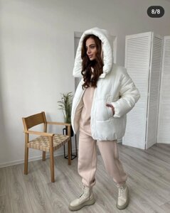 Зимова куртка, білий, розмір м