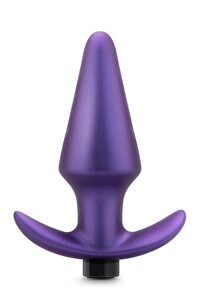 Анальна пробка з вібрацією Anal Adventures Blush силіконова фіолетова 12.7 х 3.8 см Talla
