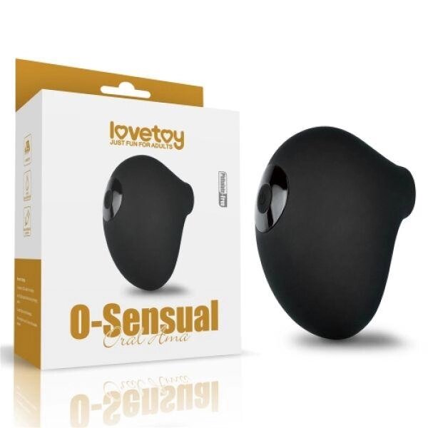 Безконтактний міні вібратор для клітора Lovetoy O-Sensual Oral Ama чорний Talla від компанії TALLA - фото 1