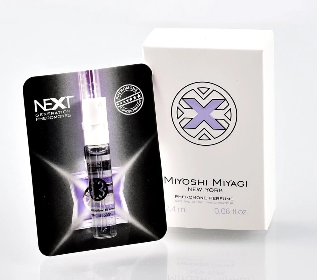 Духи з феромонами для жінок Miyoshi Miyagi Next "X" for Women, 2,4 ml Talla від компанії TALLA - фото 1