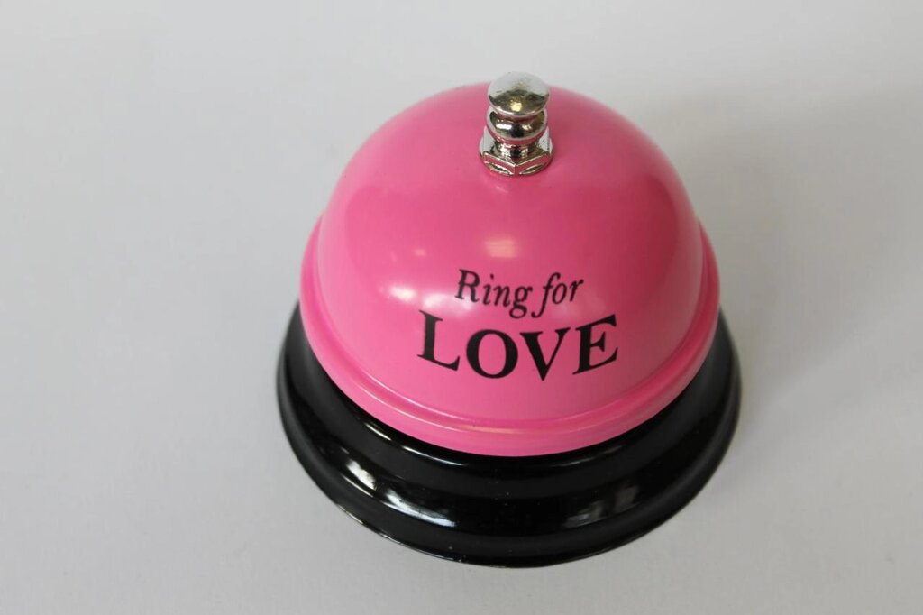 Дзвінок настільний RING FOR LOVE рожевий Talla від компанії TALLA - фото 1