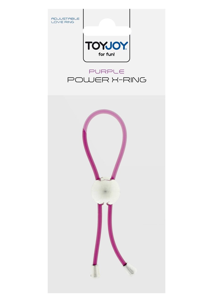 Ерекційне ласо для пеніса фіолетового кольору Toy Joy Power X Ring Talla від компанії TALLA - фото 1