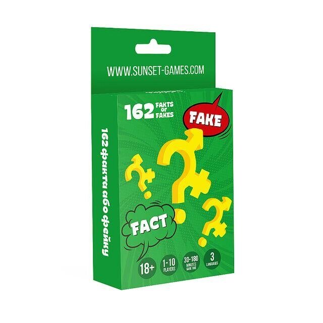 Еротична гра для пар 162 Fakts or Fakes (UA, ENG, RU) Talla від компанії TALLA - фото 1