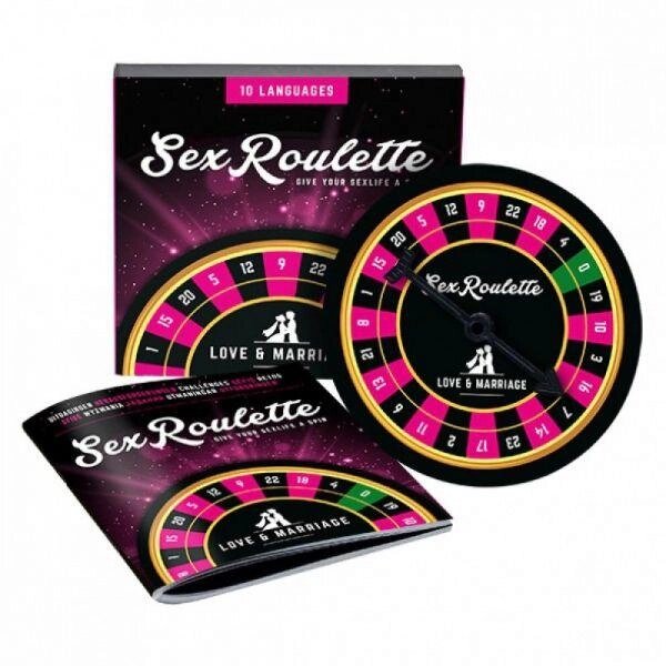 Еротична гра для пар Sex Roulette Love & Marriage TALLA від компанії TALLA - фото 1