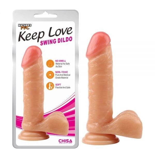 Фаллоимитатор на присоске Keep Love Swing Dildo Talla від компанії TALLA - фото 1