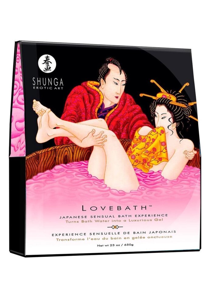 Гель для ванни Shunga LOVEBATH-Dragon Fruit (650 гр) з ефектом зволоження шкіри Шунга Talla від компанії TALLA - фото 1