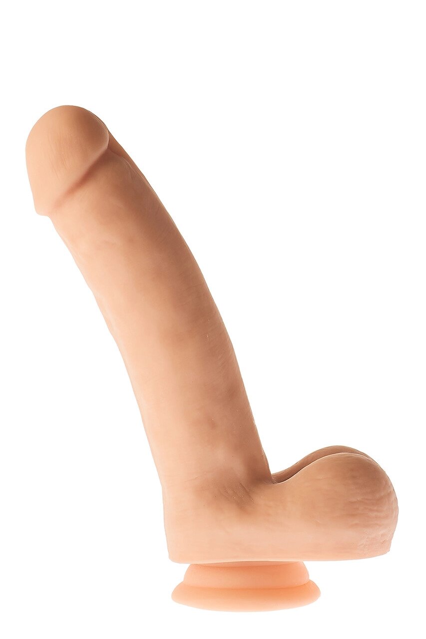 Гнучкий фалоімітатор реалістичний на присоску бежевий DREAM TOYS Mr. DIXX MAGIC MILO 8.3INCH DILDO Talla від компанії TALLA - фото 1