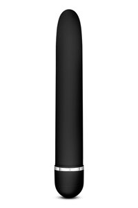 Класичний водонепроникний вібратор вагінальний чорний Blush Talla