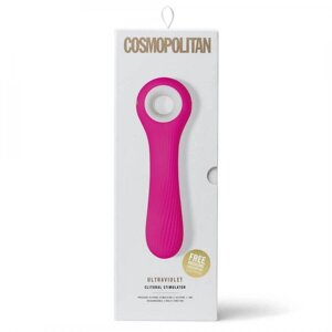 Кліторальний вібратор з силікону Cosmopolitan Ultraviolet Clitoral Stimulator рожевий Talla