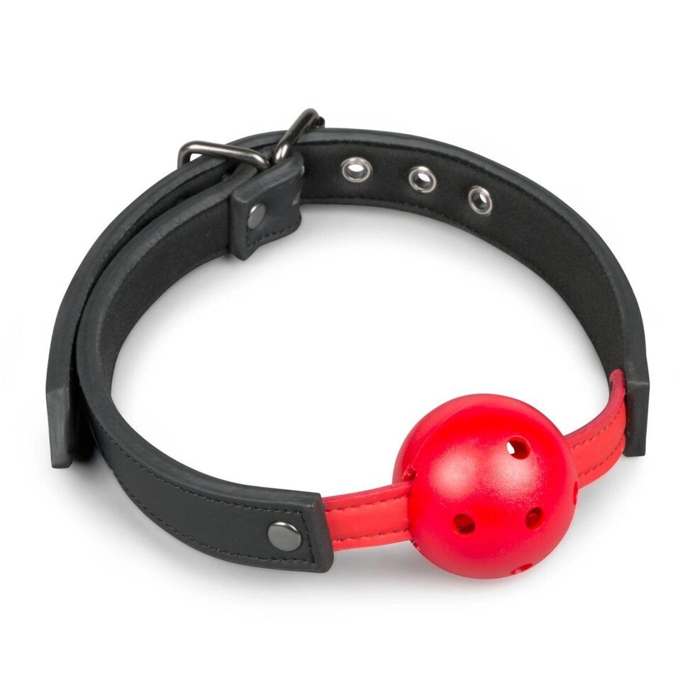 Кляп з кулькою в рот червоний Ball Gag With Red Easytoys Talla від компанії TALLA - фото 1