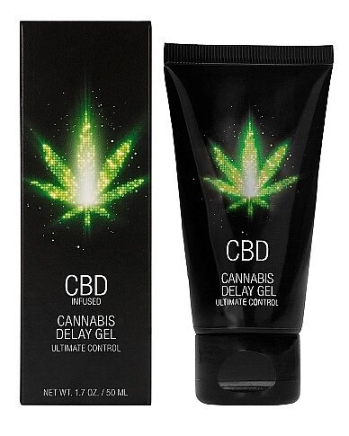 Крем пролонгуючий для чоловіків Shots CBD Cannabis Delay Gel 50 мл Talla від компанії TALLA - фото 1