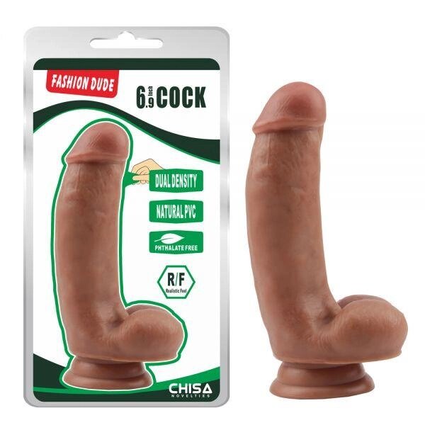 Латинский фаллоимитатор на присоске Fashion Dude 6.9 Inch Cock Talla від компанії TALLA - фото 1