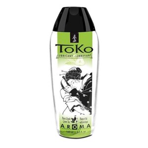 Лубрикант для орального сексу на водній основі смак груші і зеленого чаю Shunga Toko AROMA 165 мл Talla