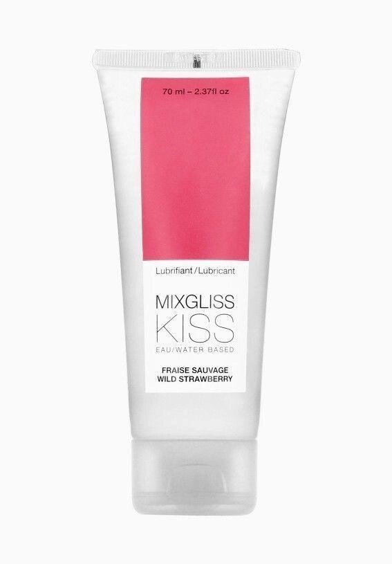 Лубрикант на водній основі MixGliss KISS Wild Strawberry (70 мл) Talla від компанії TALLA - фото 1