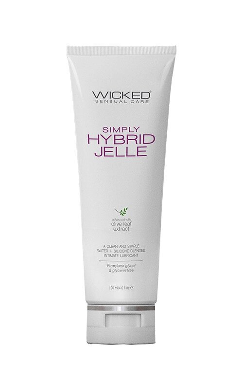 Лубрикант на водно силіконовій основі Wicked sensual care Simply hybrid jelle 120 мл Talla від компанії TALLA - фото 1