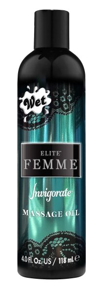 Масажна Олія для еротичного масажу FLITE FEMME Wet INVIGORATE 118 мл TALLA від компанії TALLA - фото 1