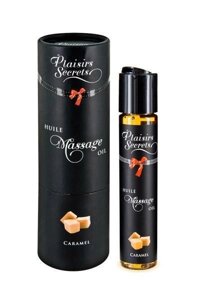 Олія масажна збудлива зі смаком карамелі Plaisirs Secrets Caramel 59 мл Talla