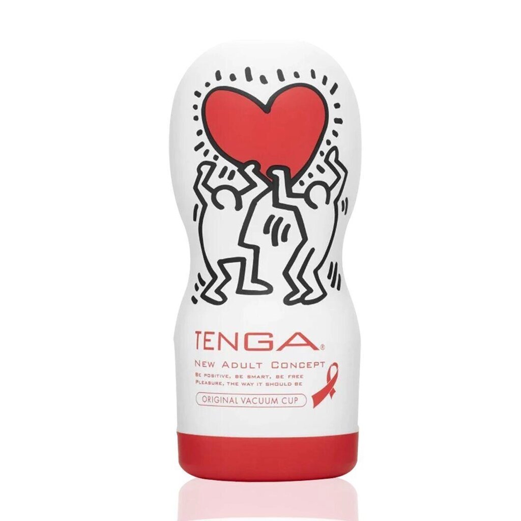 Мастурбатор для члена Tenga Keith Haring Deep Throat Cup Тенга Talla від компанії TALLA - фото 1