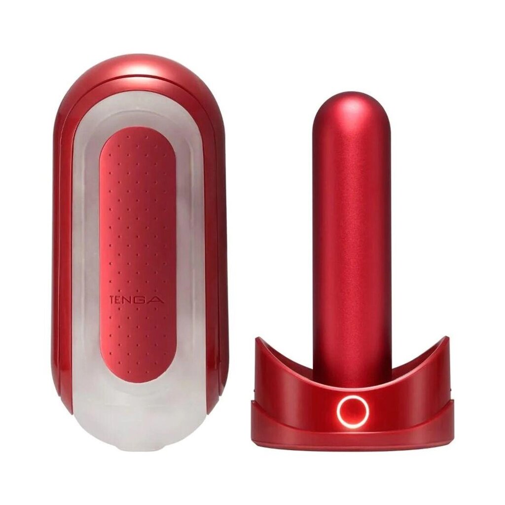 Мастурбатор-нагрівач всмоктуючий Tenga Flip Zero Red + Flip Warming Set Talla від компанії TALLA - фото 1