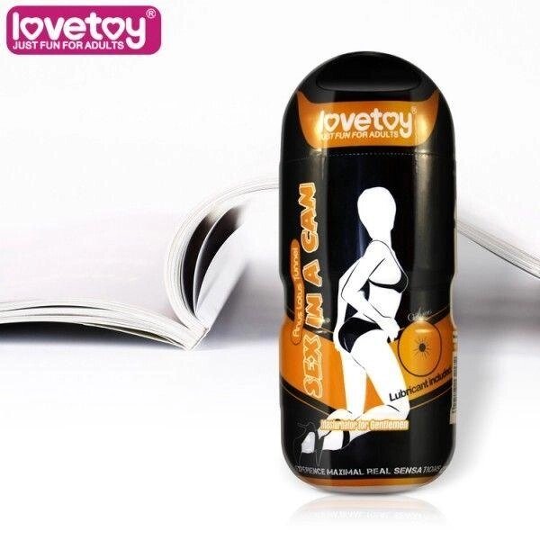 Мастурбатор попа Lovetoy SEX IN a CAN Talla від компанії TALLA - фото 1