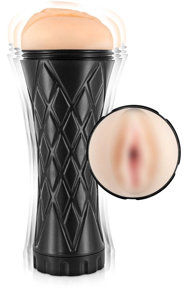 Мастурбатор реалістична Вагіна з вібрацією Real Body-Real Cup vagina Vibrating Talla від компанії TALLA - фото 1