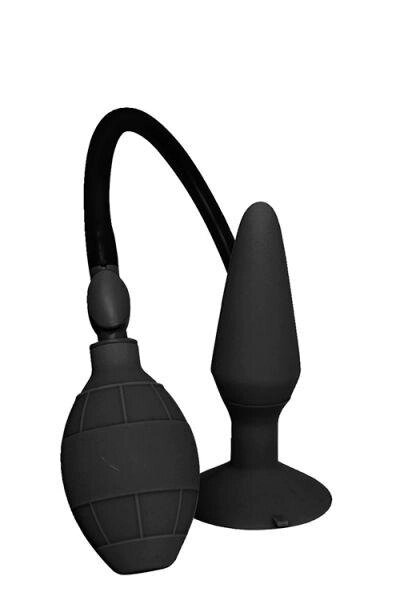 Надувний Анальний plug чорний MENZSTUFF LARGE INFLATABLE PLUG Talla від компанії TALLA - фото 1