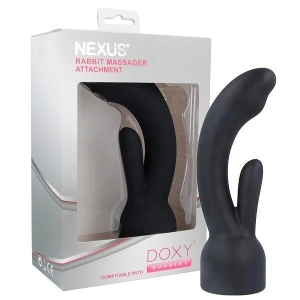 Насадка для вібромасажера Doxy (масажер простати) Nexus Rabbit Massager Talla від компанії TALLA - фото 1