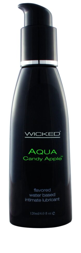 Оральний лубрикант на водній основі зі смаком яблука Wicked Sensual Care Аqua 120 мл Talla від компанії TALLA - фото 1