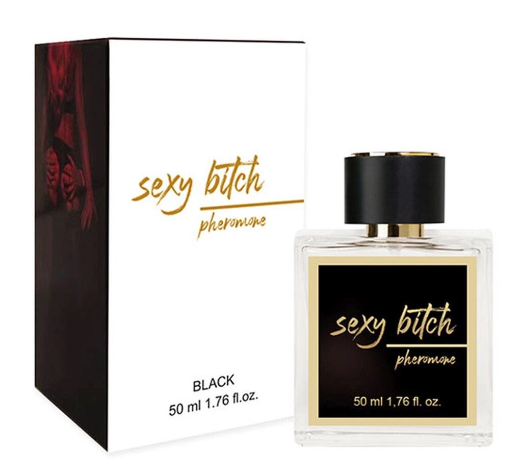 Парфумерна вода з феромонами унісекс SEXY BITCH BLACK Pheromone 50 ml Talla від компанії TALLA - фото 1