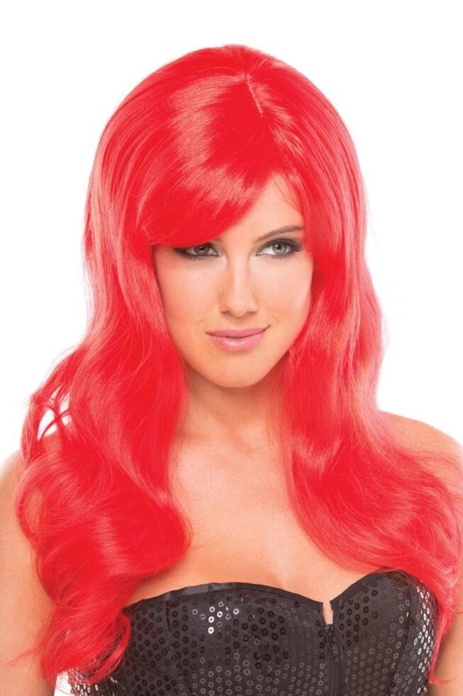 Перука еротичний довгі червоні для рольових ігор Be Wicked Wigs Burlesque Wig TALLA від компанії TALLA - фото 1