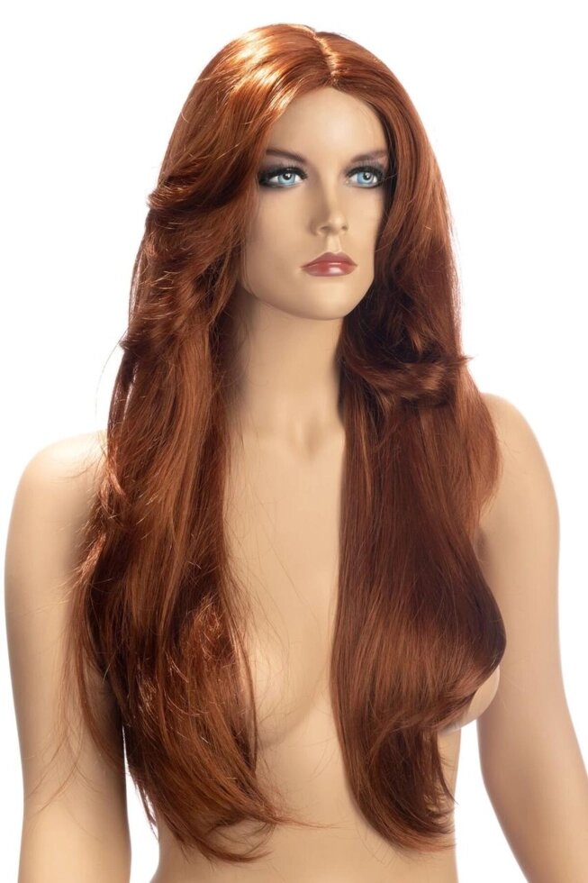 Перука еротичний довгі руді для рольових ігор World Wigs RIHANA Talla від компанії TALLA - фото 1