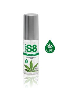 Лубрикант на гибридной основе с каннабисом Stimul8 Cannabis Hybrid Lube 125 ml TALLA