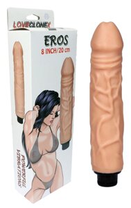 Вібратор реалістичний тілесного кольору BOSS of TOYS Eros Loveclonex Talla