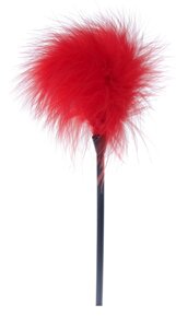 Тиклер ( щекоталка ) с пухом Boss Series Fetish - Feather Tickler Red, BS6100029 Talla